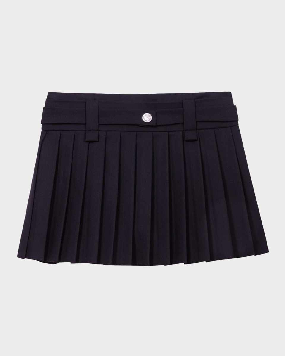Jinimou Pleated Mini Skirt
